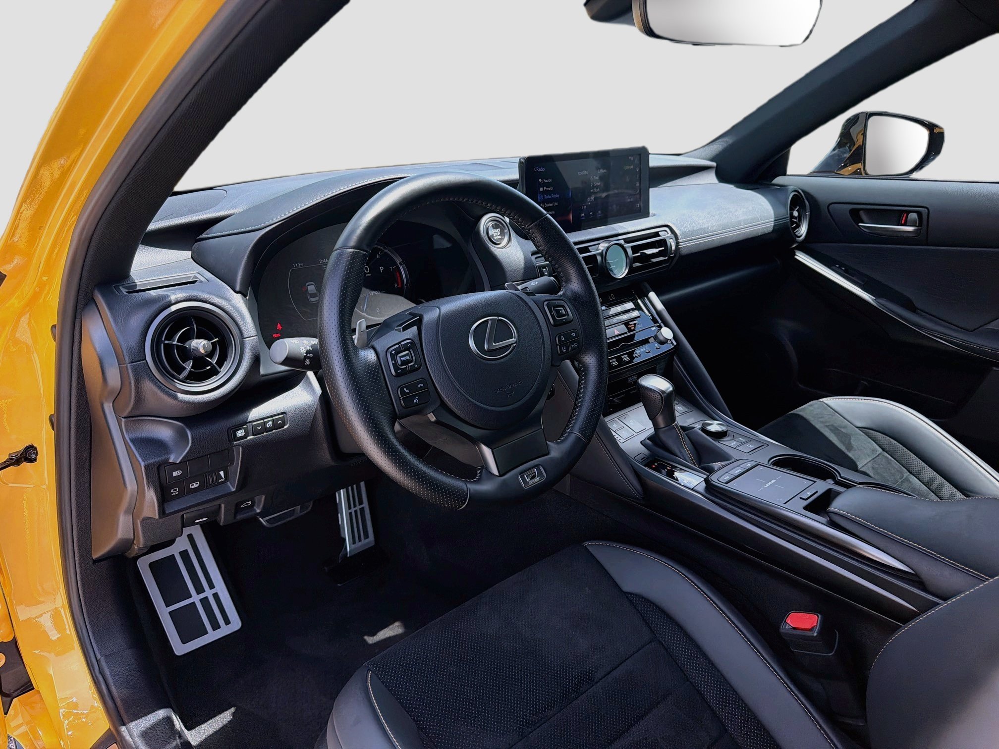 Used 2025 Flare Yellow Lexus IS 500 F SPORT Performance image 24