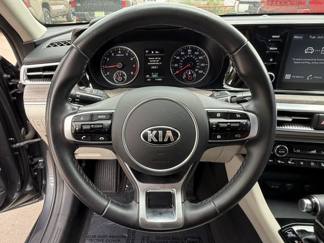 Used 2021 Gray Kia EX image 17