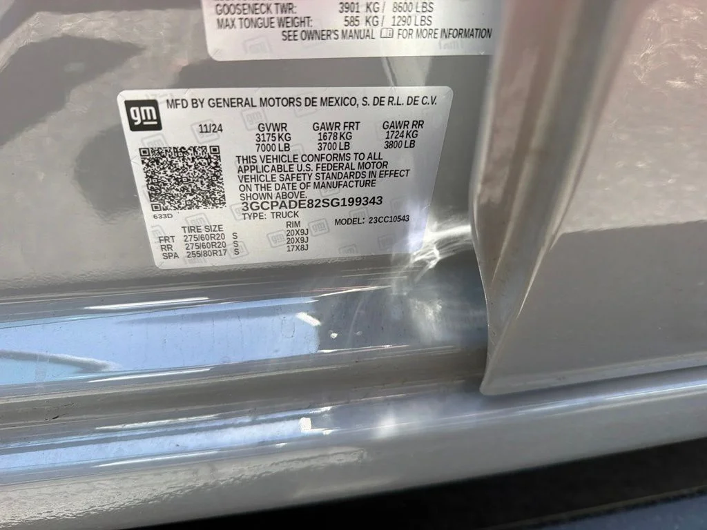 Used 2025 Slate Gray Metallic Chevrolet RST image 6