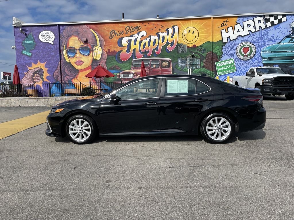 Used 2024 Black Toyota LE image 2