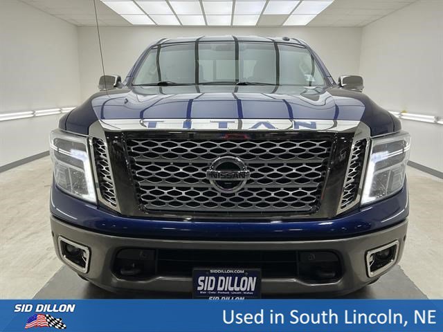 Used 2017 Deep Blue Pearl Nissan Platinum Reserve image 2