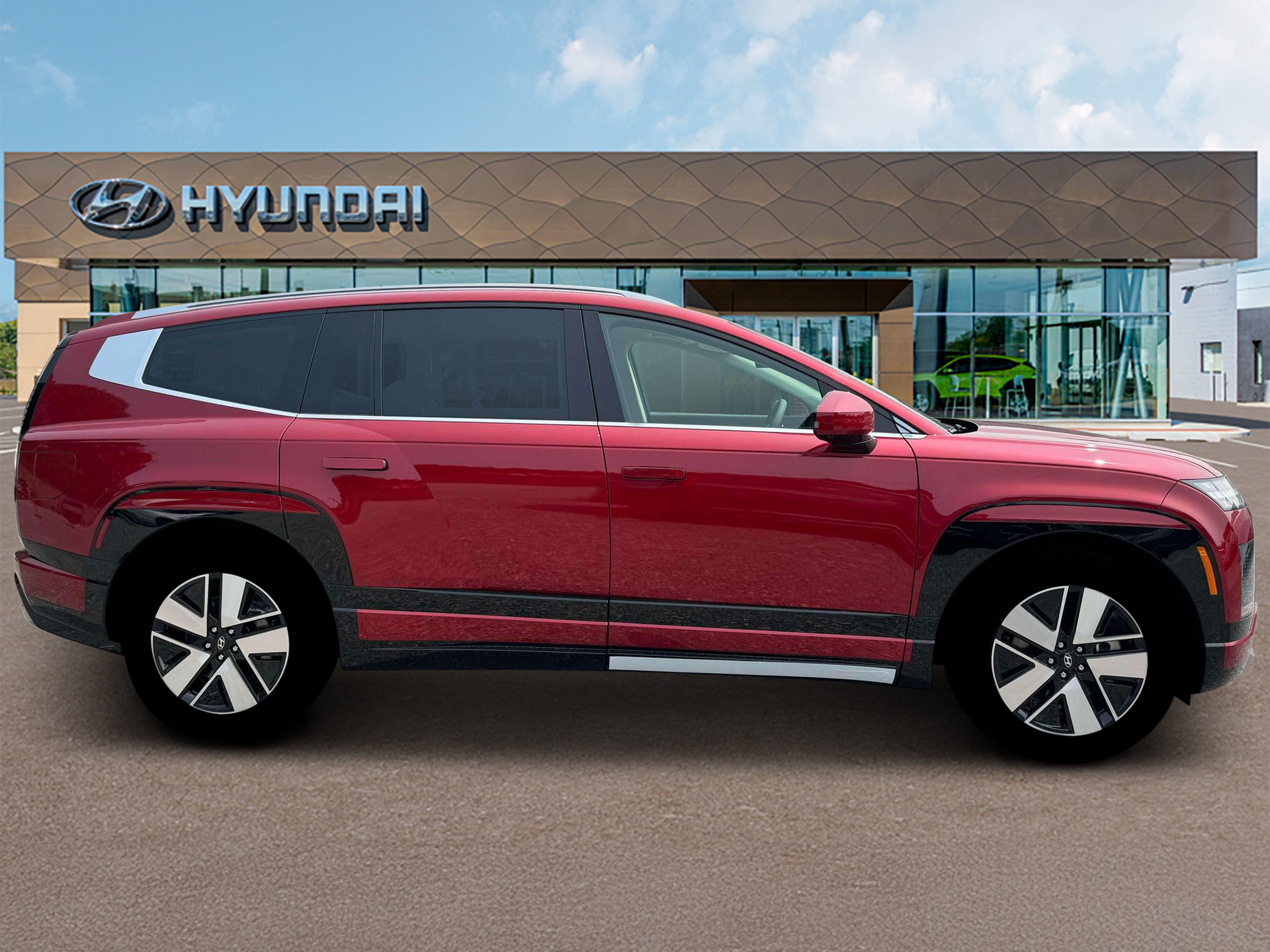 New 2026 Red Hyundai SEL image 9