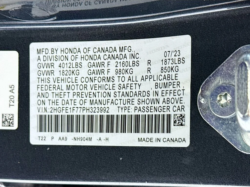 2023 Honda Civic EX - Photo 35