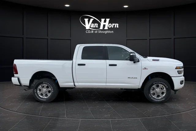 New 2025 Bright White Clearcoat RAM Big Horn image 2