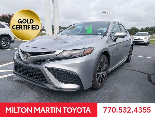 Certified Used 2024 Silver Toyota SE image 5