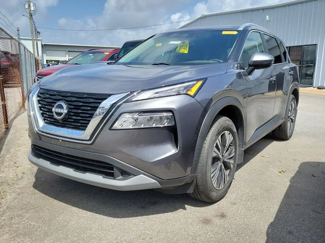 Certified Used 2022 Gray Nissan SV image 2