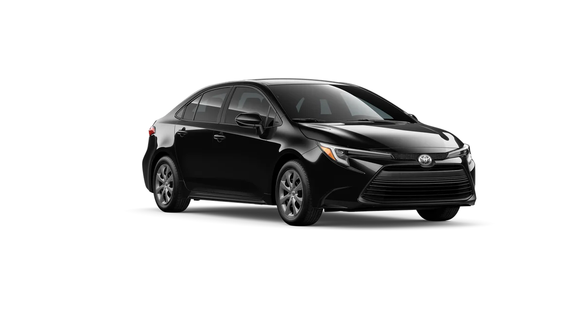 New 2026 Midnight Black Metallic Toyota Hybrid LE image 39