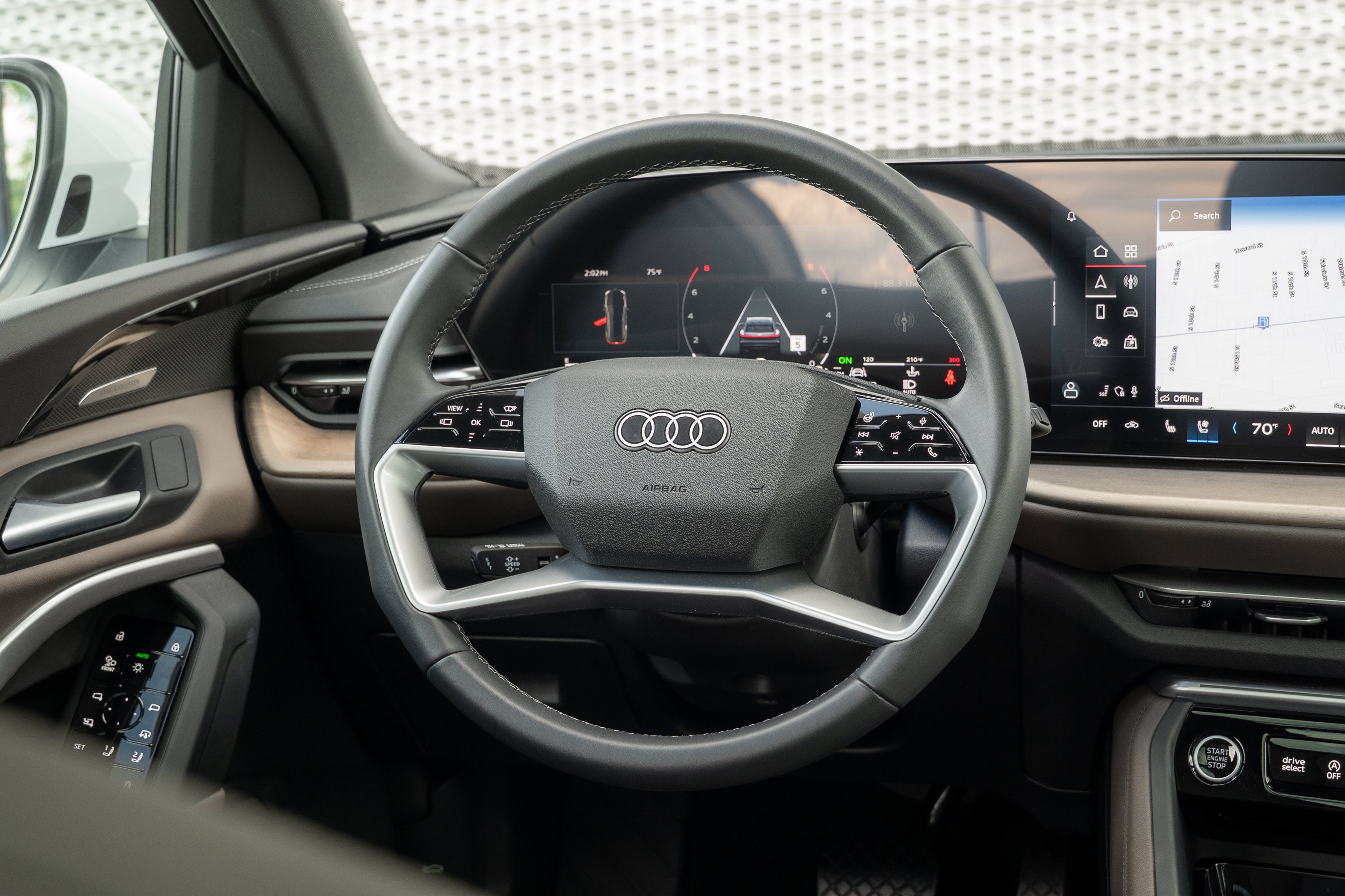 Certified Used 2025 Glacier White Metallic Audi Premium Plus image 9