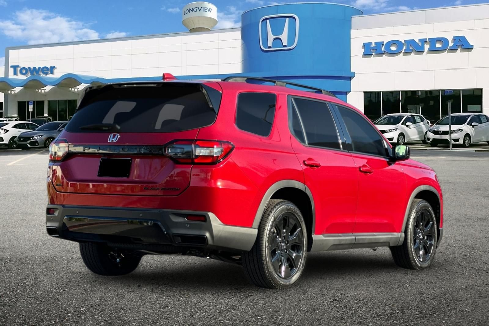 New 2026 Radiant Red Metallic II Honda Black Edition image 4