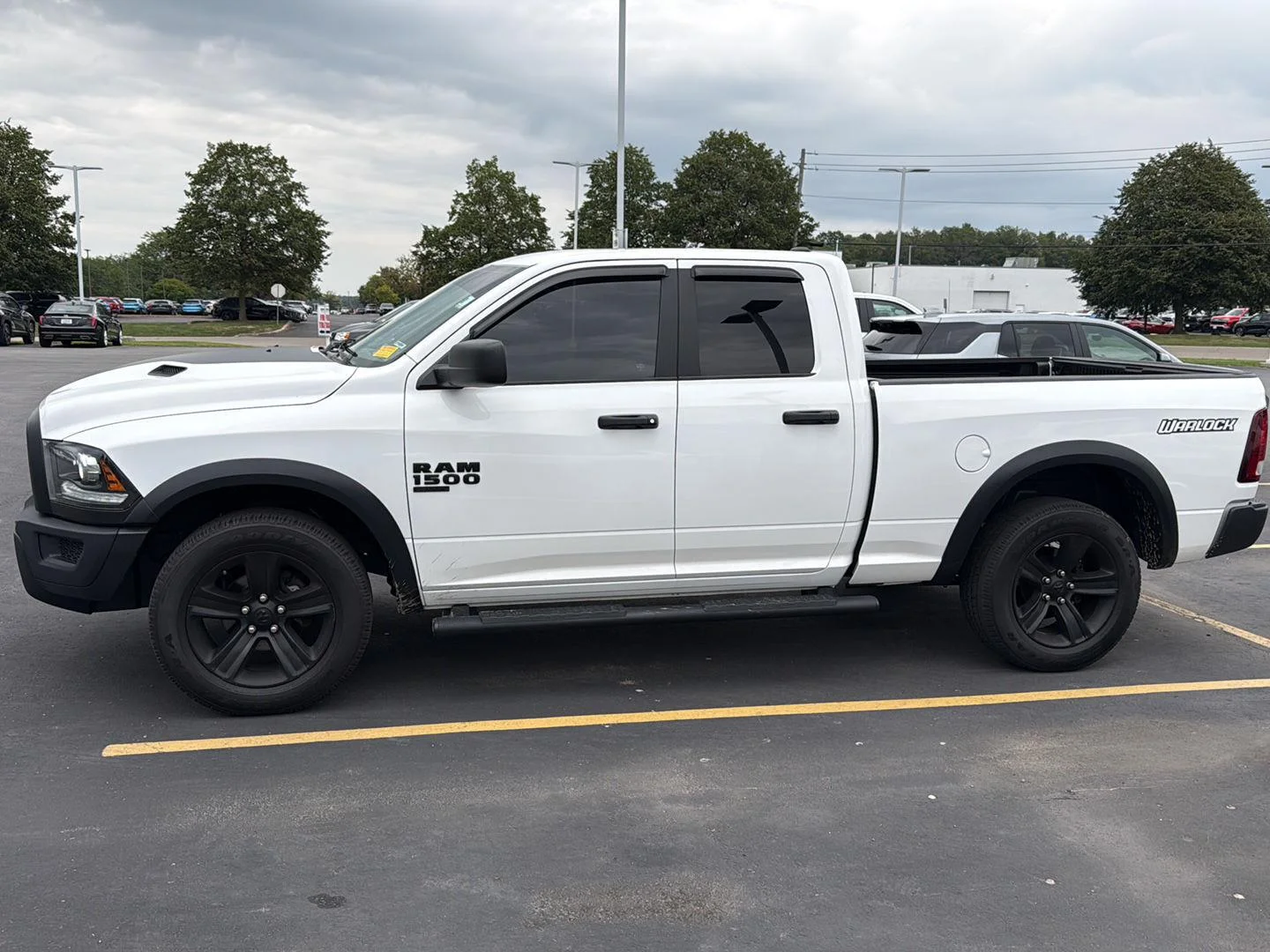 Used 2021 Bright White Clearcoat Ram Warlock image 3
