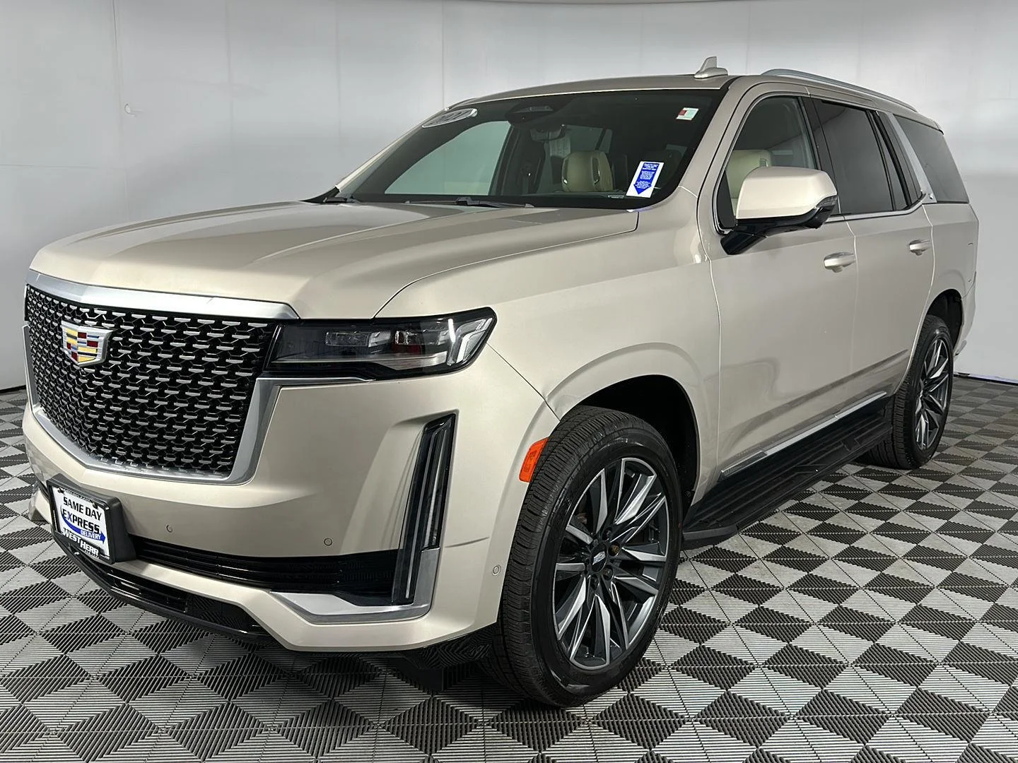 Used 2021 Sandstone Metallic Cadillac Premium Luxury image 3