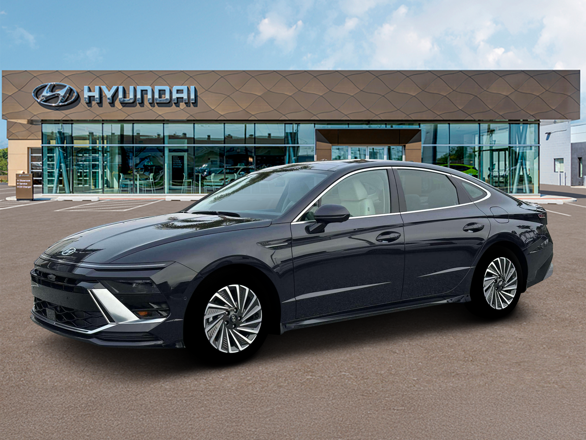 New 2026 Blue Hyundai Limited image 2