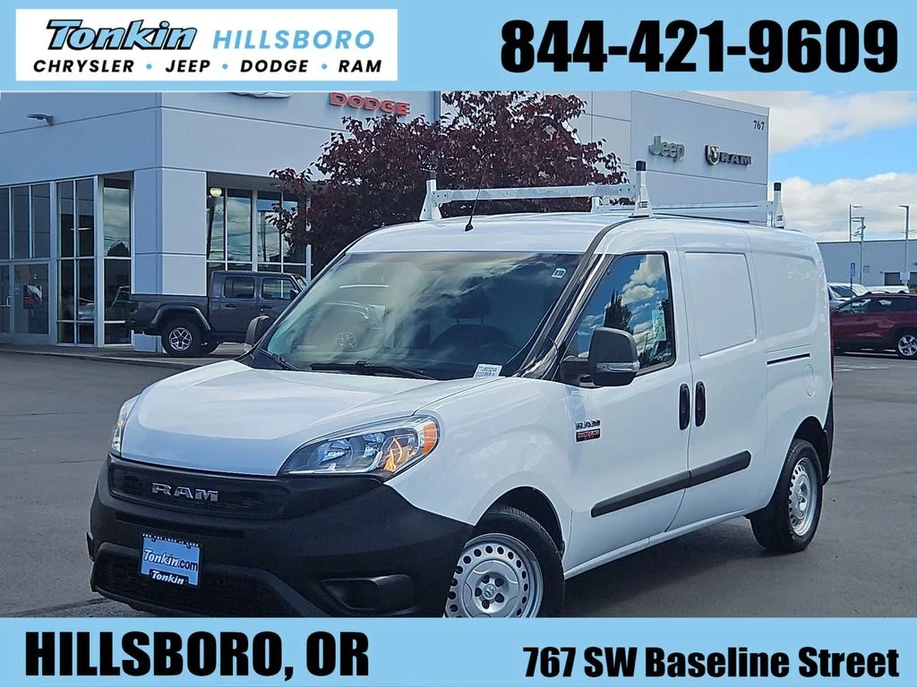 Used 2021 Bright White Ram Tradesman image 1