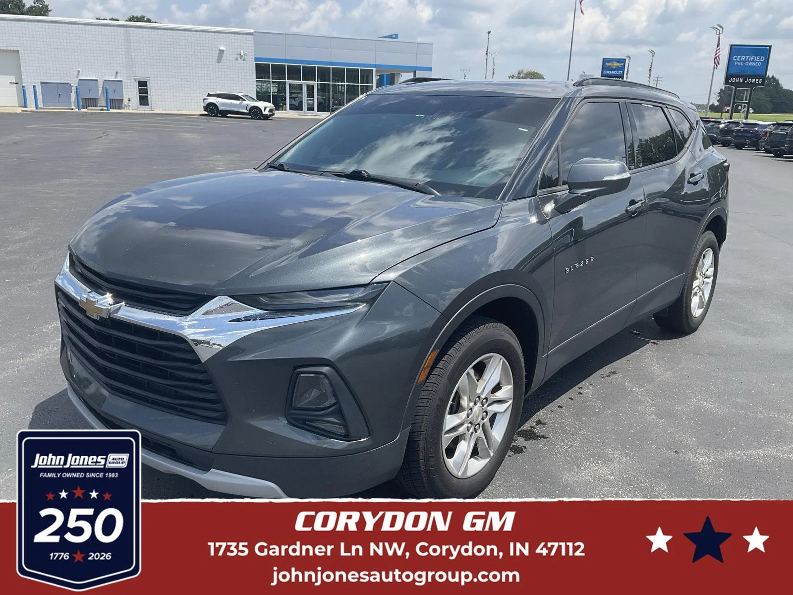 Used 2020 Nightfall Gray Metallic Chevrolet LT image 1