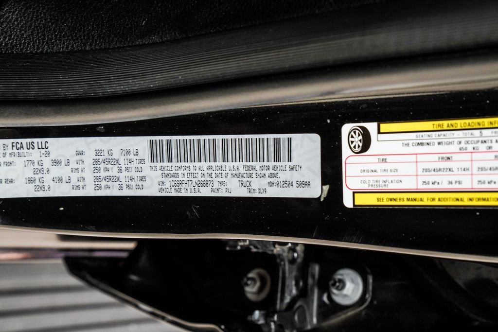 Used 2020 Black Ram Limited image 48