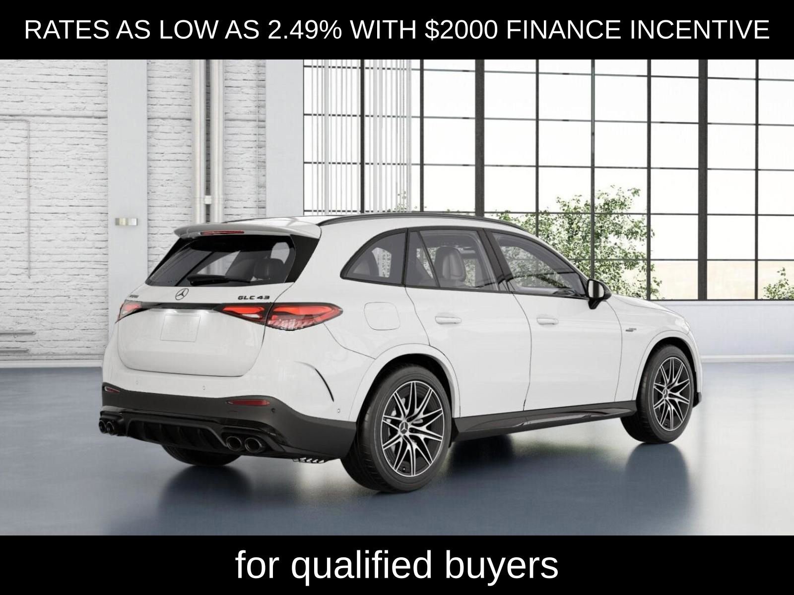 New 2026 Polar White Mercedes-Benz GLC 43 AMG® image 63