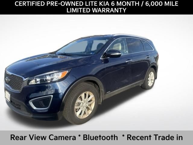 Certified Used 2018 Blue Kia LX image 1