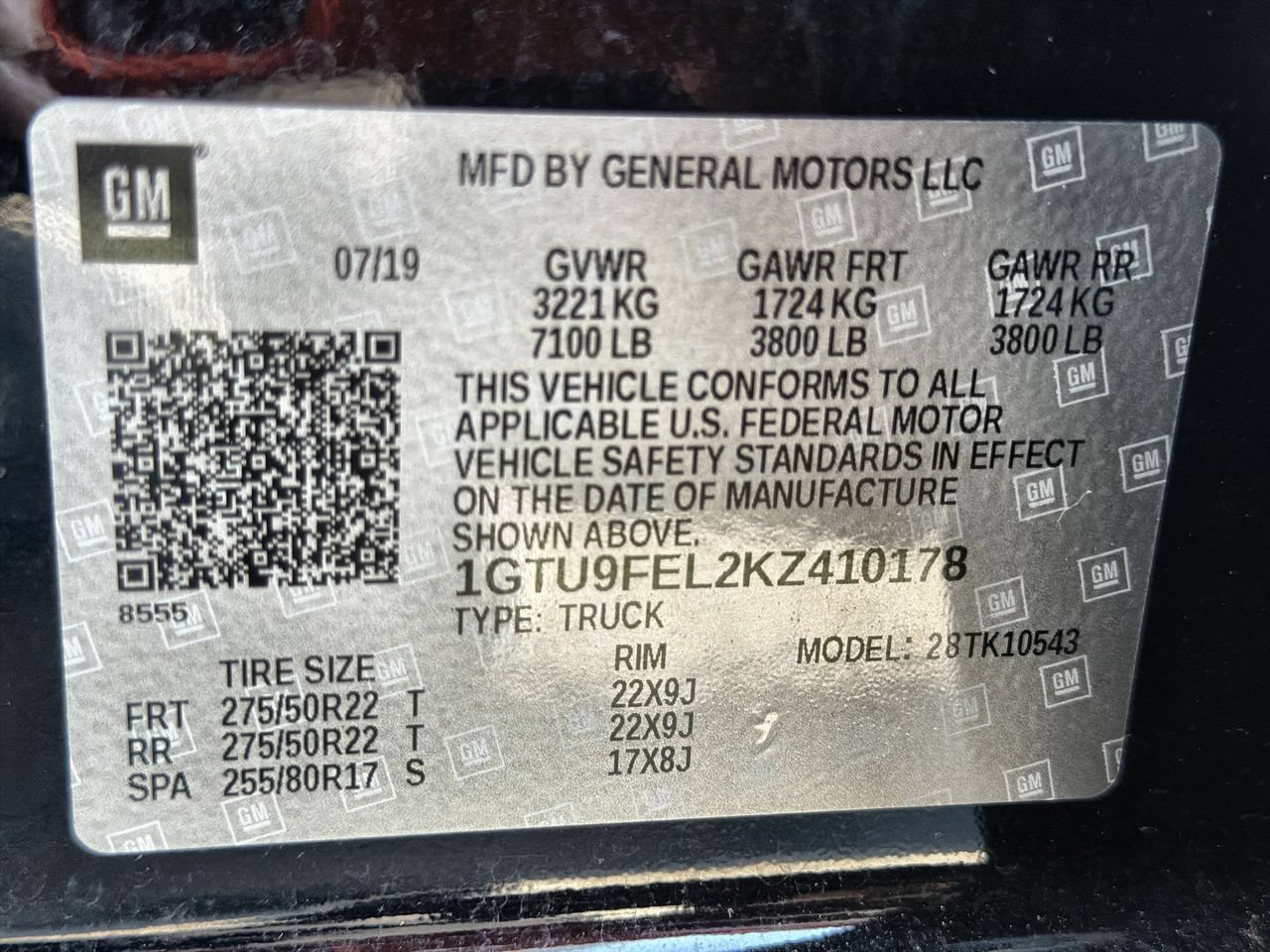 Used 2019 ONYX BLACK GMC Denali image 29
