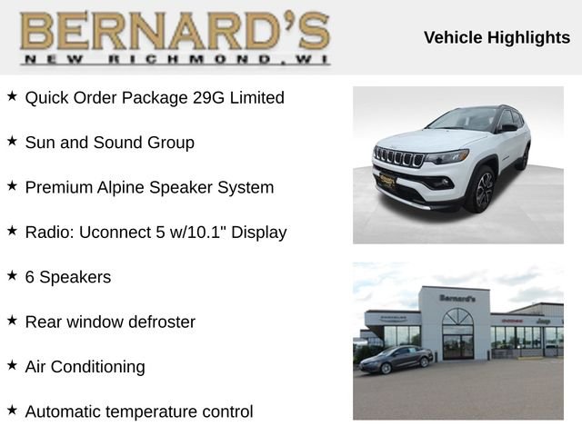 Used 2024 White Jeep Limited image 4