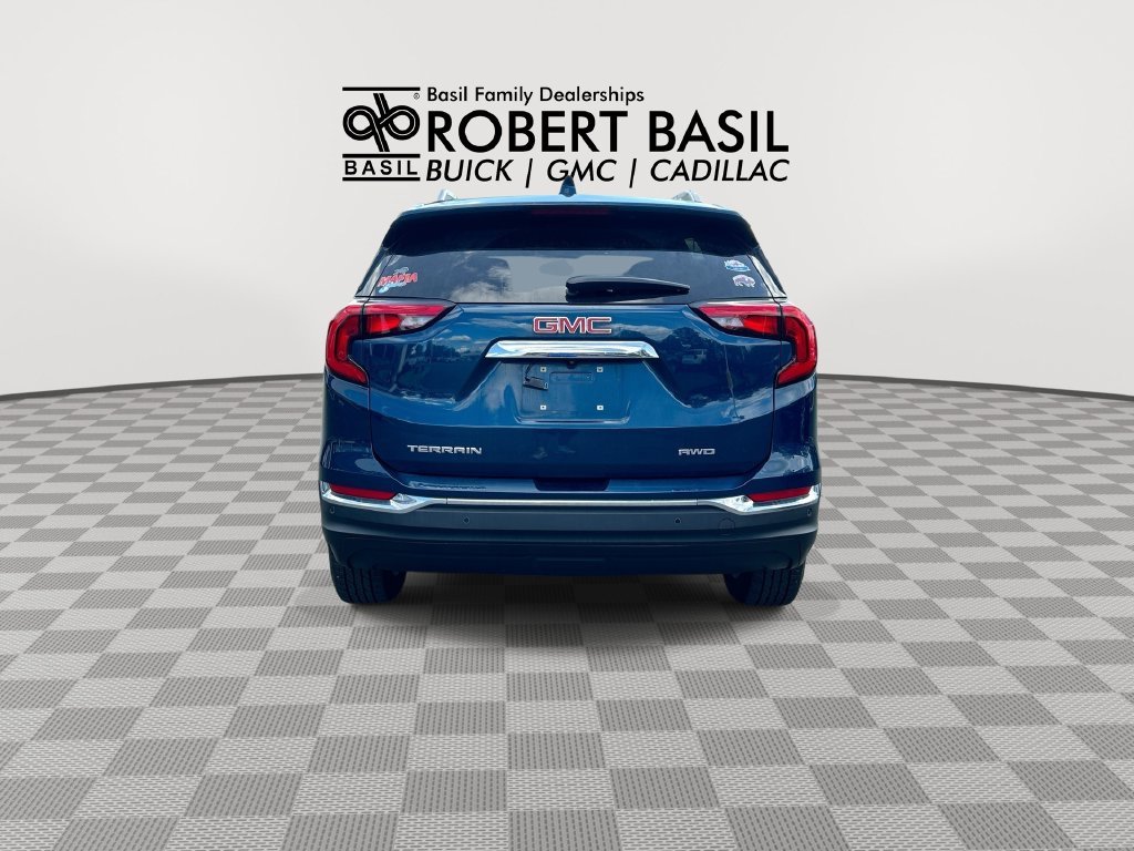 Used 2021 Blue GMC SLT image 7