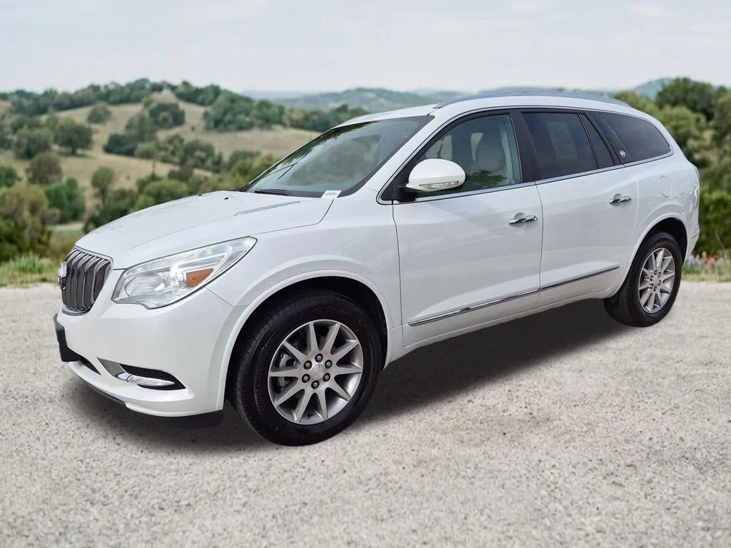 Used 2017 White Buick Leather Group image 3