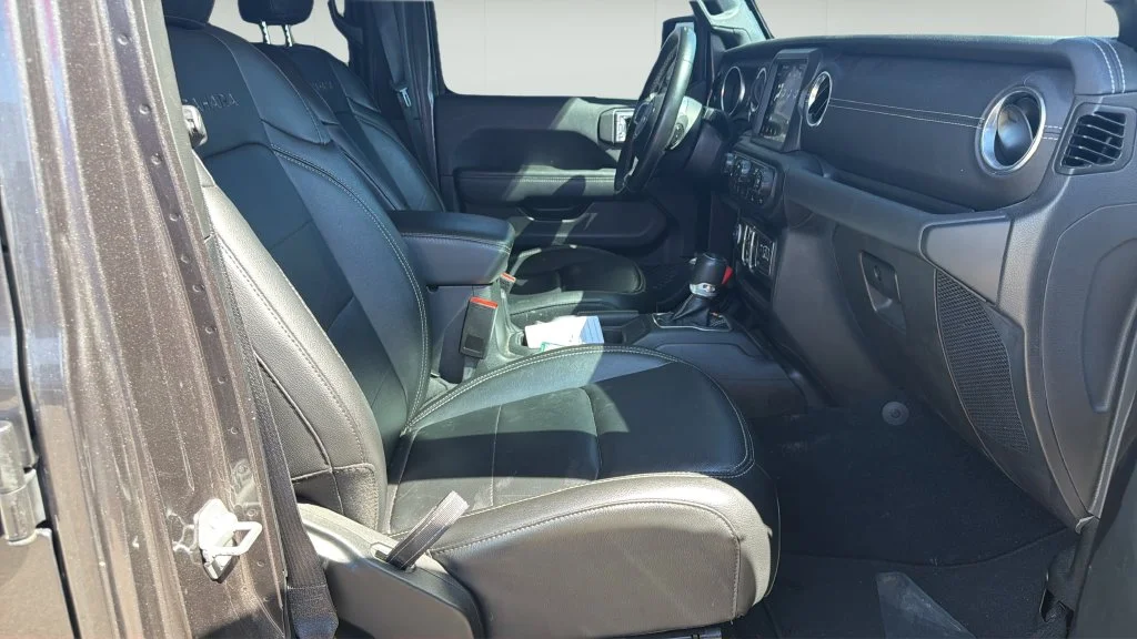 Used 2022 Gray Jeep Unlimited Sahara 4xe image 12