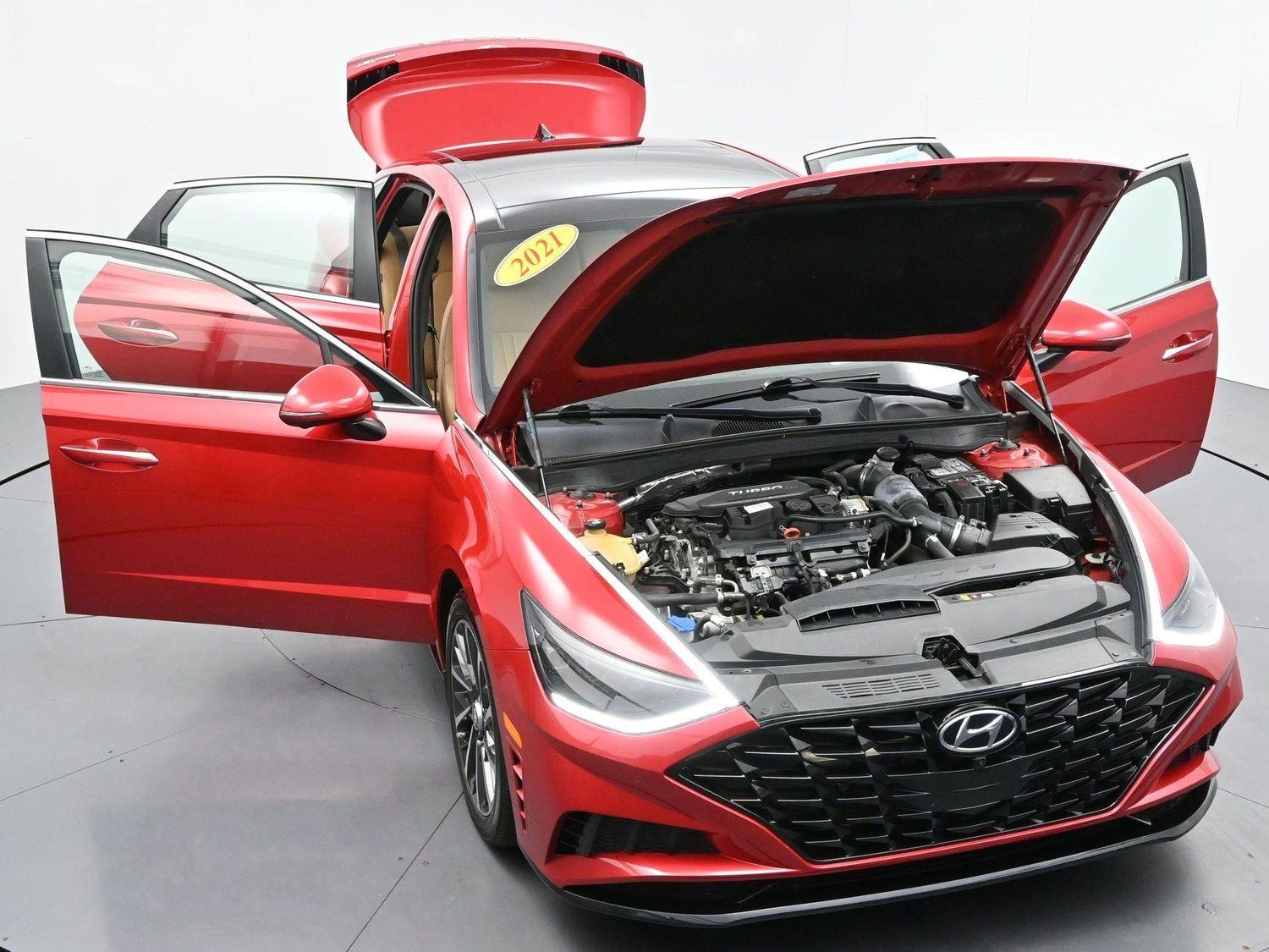 Used 2021 Calypso Red Hyundai Limited image 48