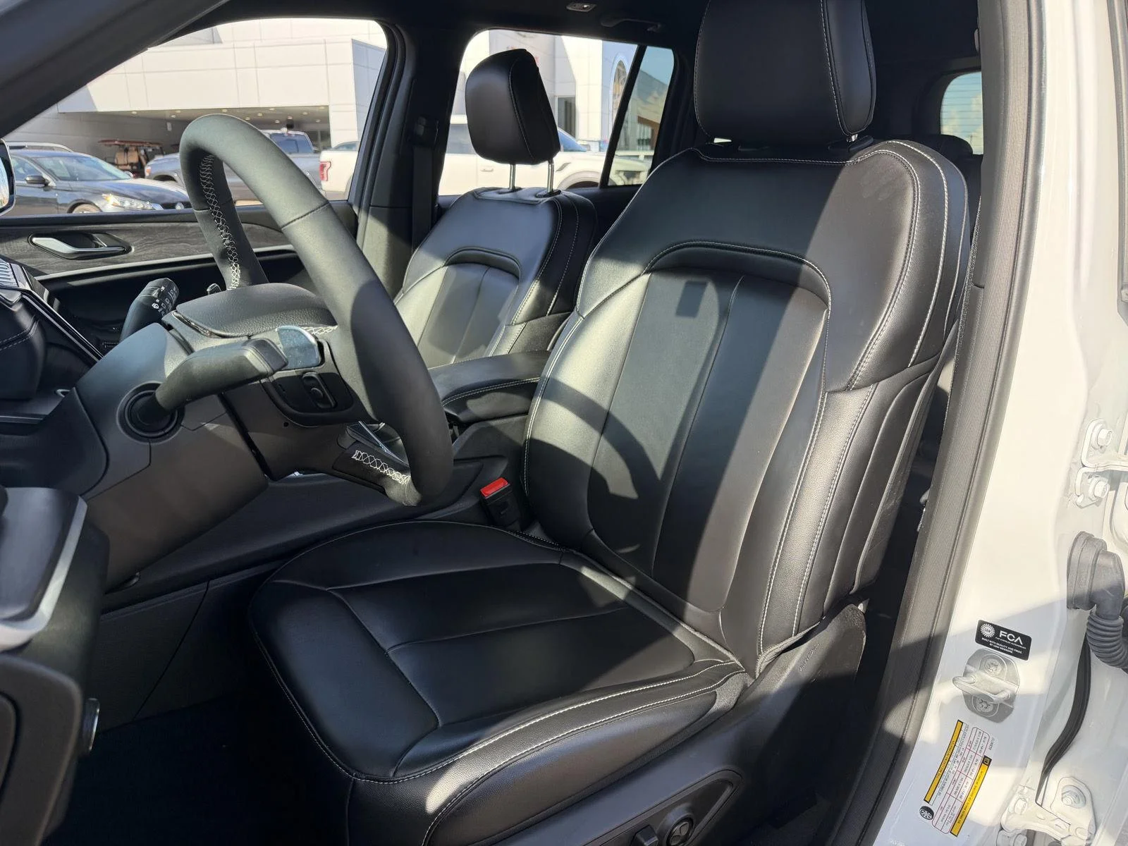 Used 2025 Bright White Clearcoat Jeep Limited image 17