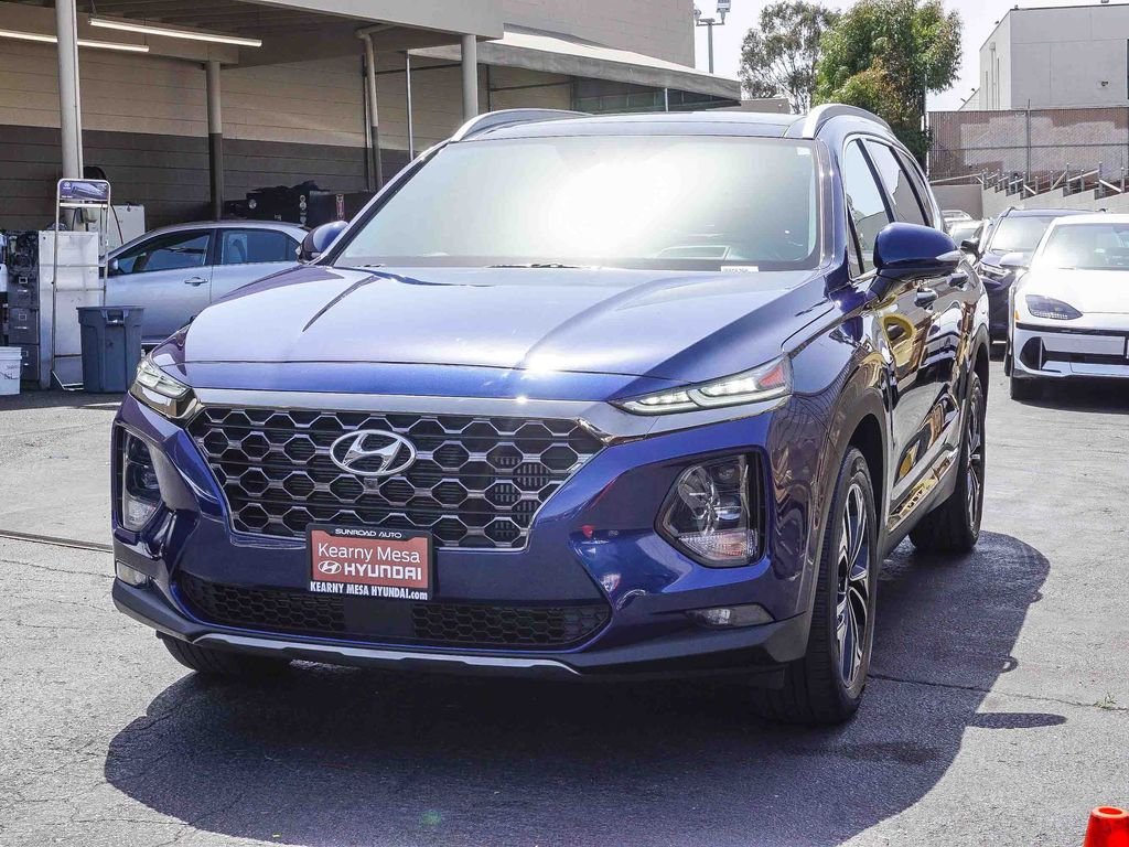 Used 2020 Blue Hyundai Limited image 3