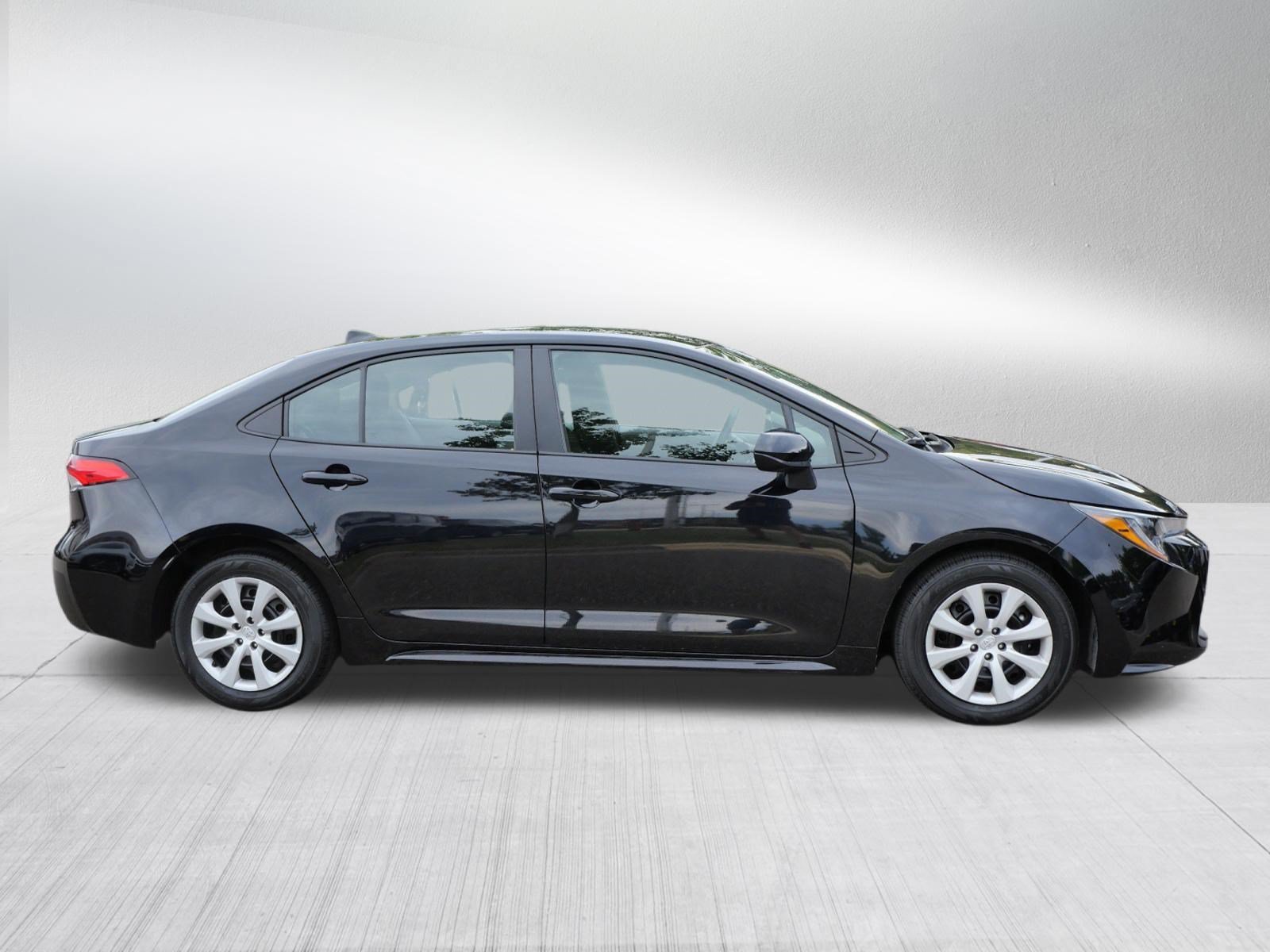 Certified Used 2025 Midnight Black Metallic Toyota LE image 9
