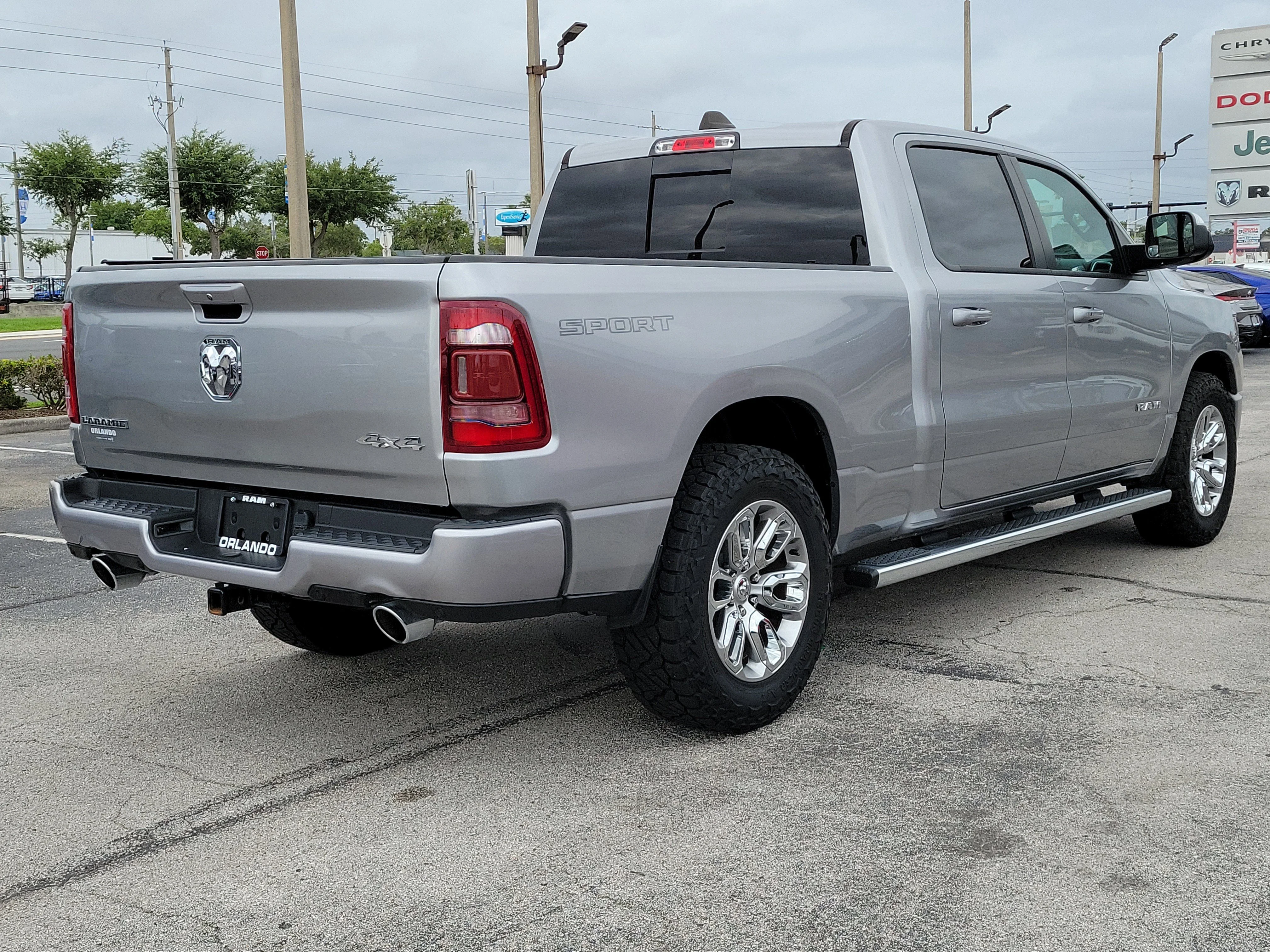 Used 2023 Billet Silver Metallic Clearcoat Ram Laramie image 7