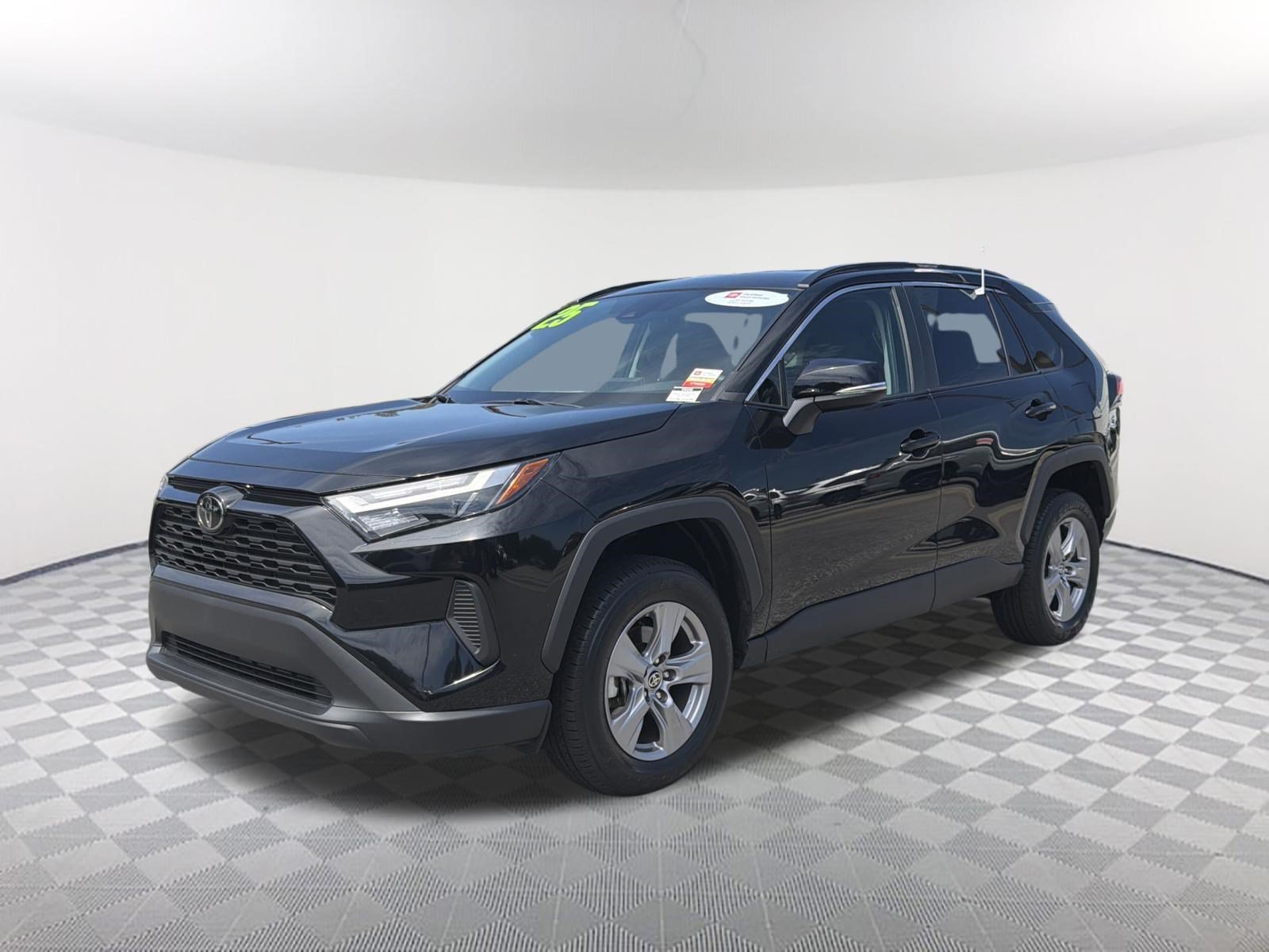 Certified Used 2025 Midnight Black Metallic Toyota XLE image 3
