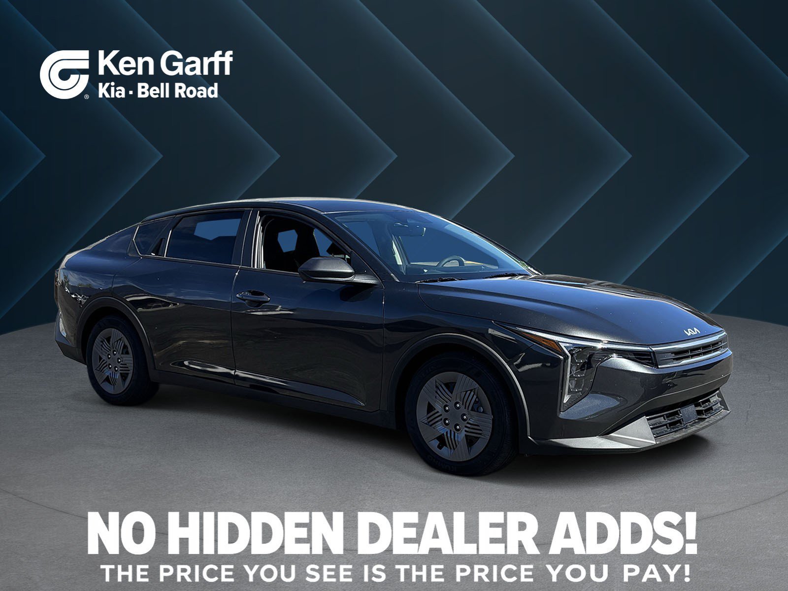 New 2026 Interstellar Gray Kia LX image 1