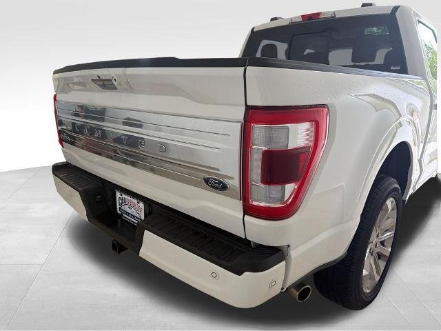 Used 2023 White Metallic Ford Limited image 77