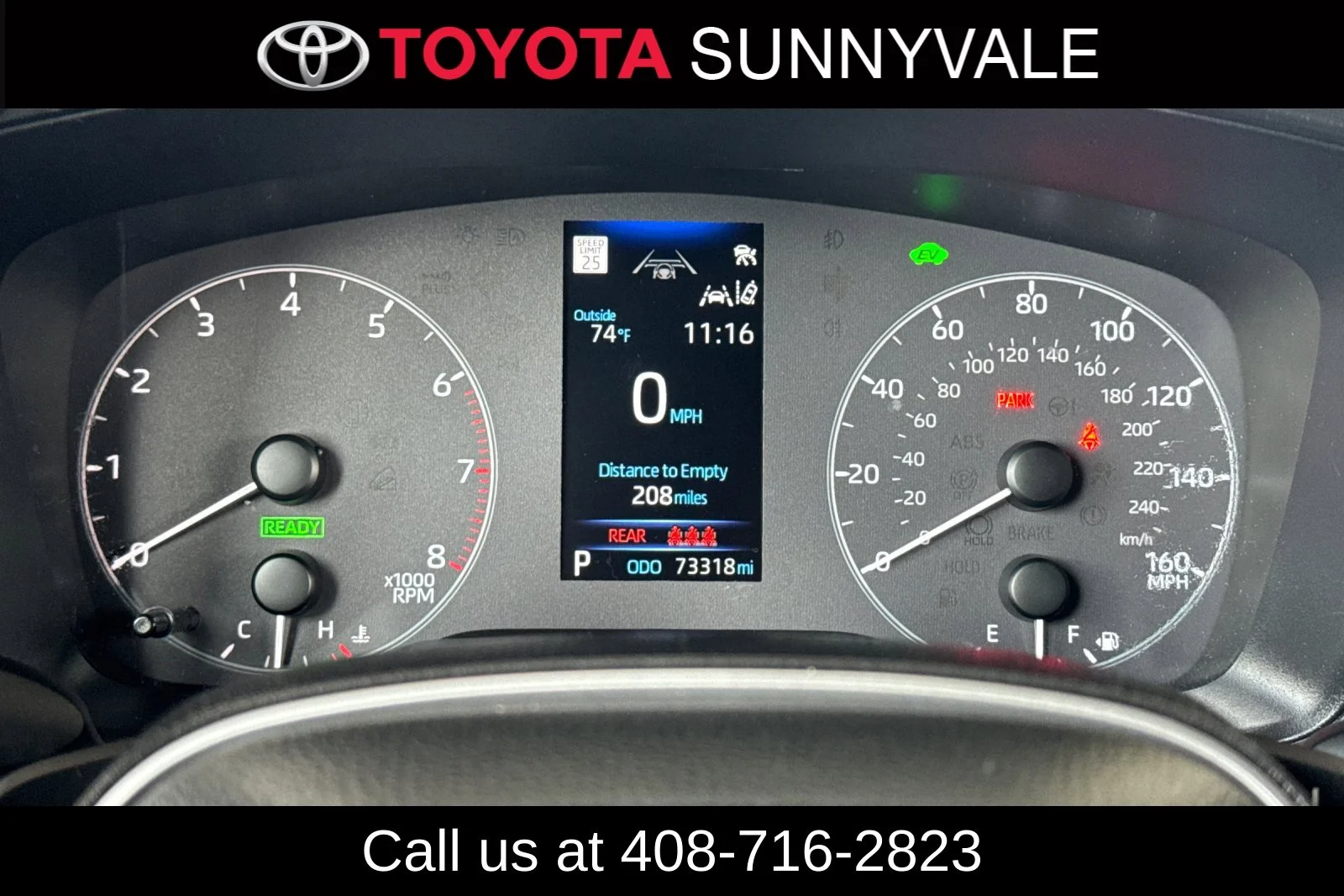 Used 2025 Red Toyota Hybrid Nightshade image 21