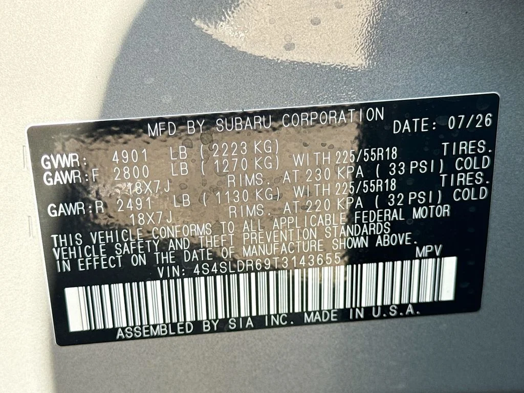 New 2026 RIVER ROCK PEARL Subaru Limited image 42