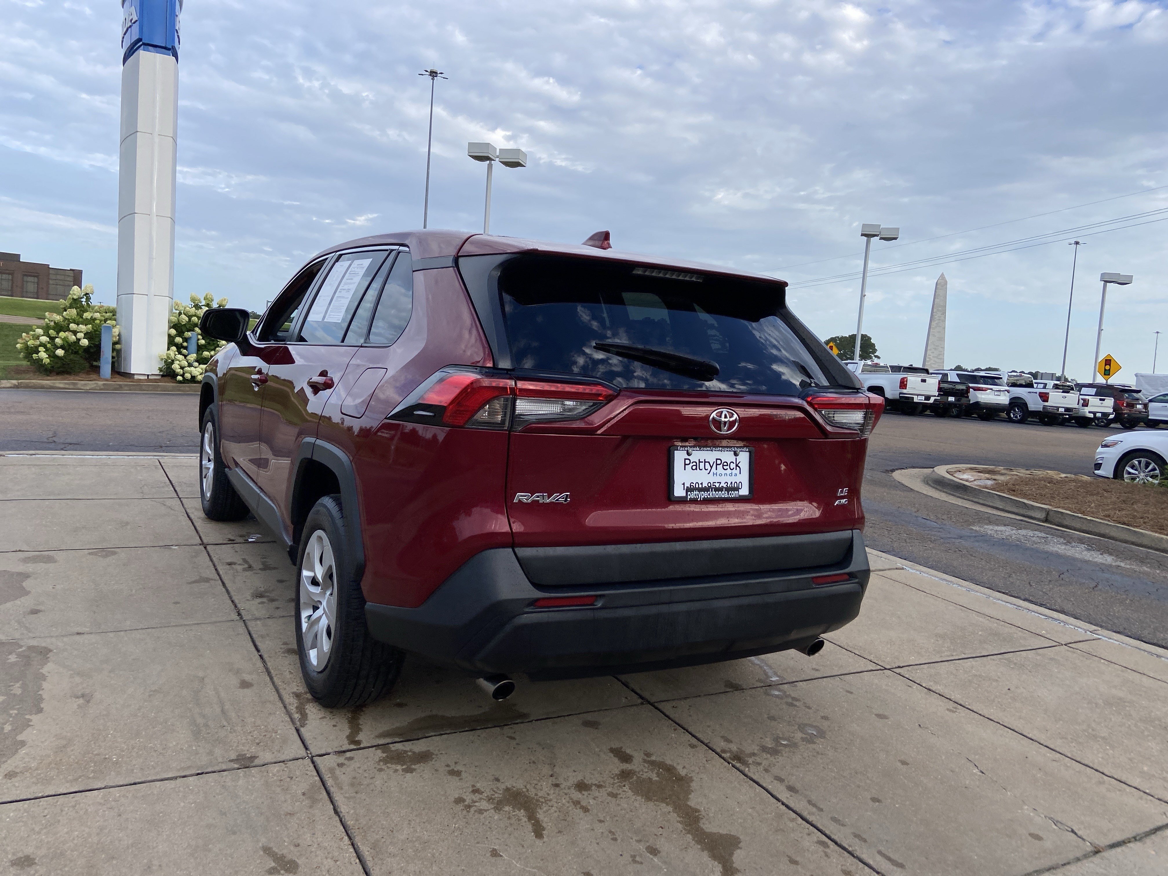 Used 2023 Ruby Flare Pearl Toyota LE image 9