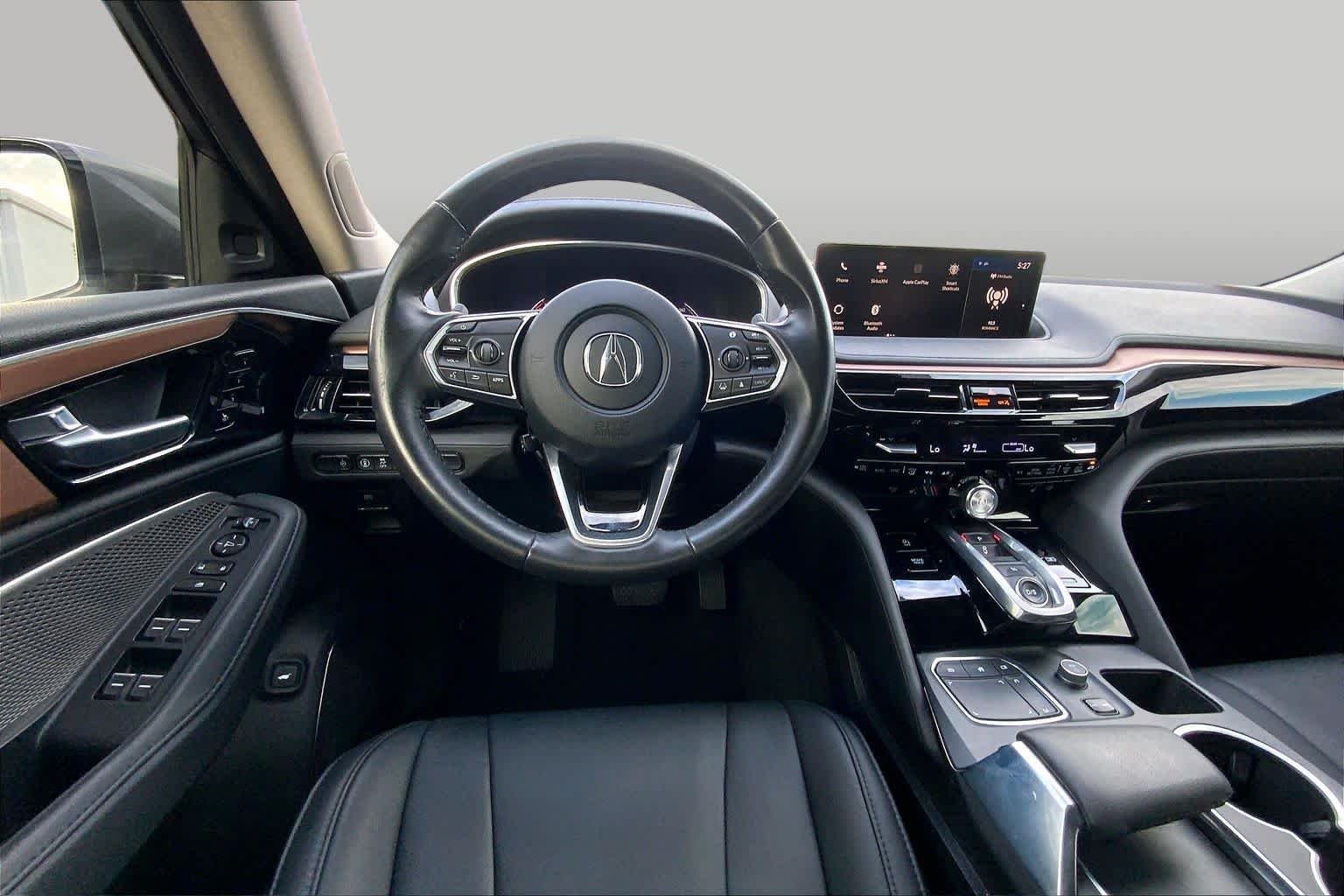 Used 2022 Liquid Carbon Metallic Acura  image 6