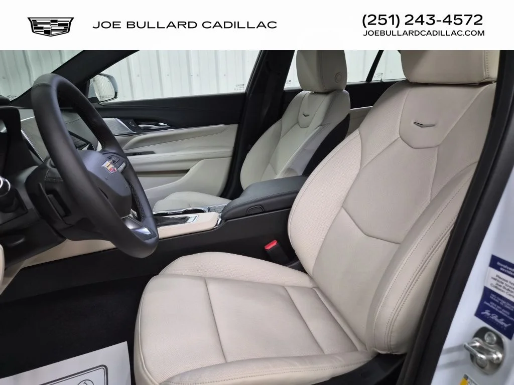 New 2026 Vibrant White Cadillac Premium Luxury image 9