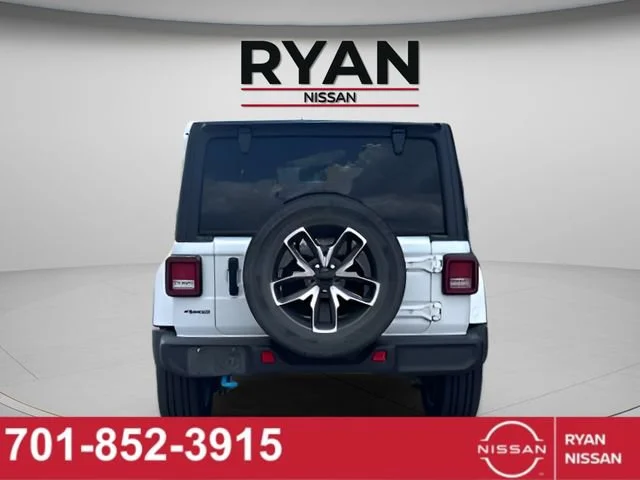 Certified Used 2024 White Jeep Sport S 4xe image 4