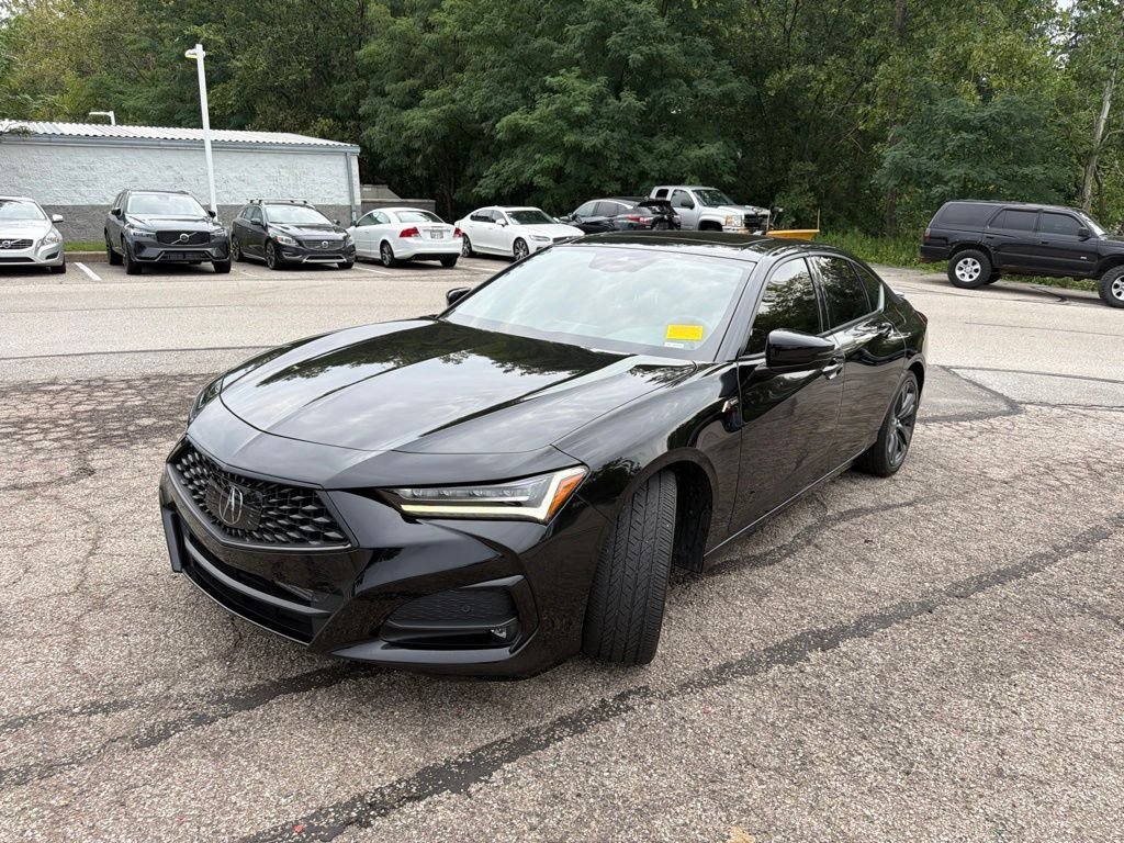 Certified Used 2023 Majestic Black Pearl Acura A-Spec Package image 3
