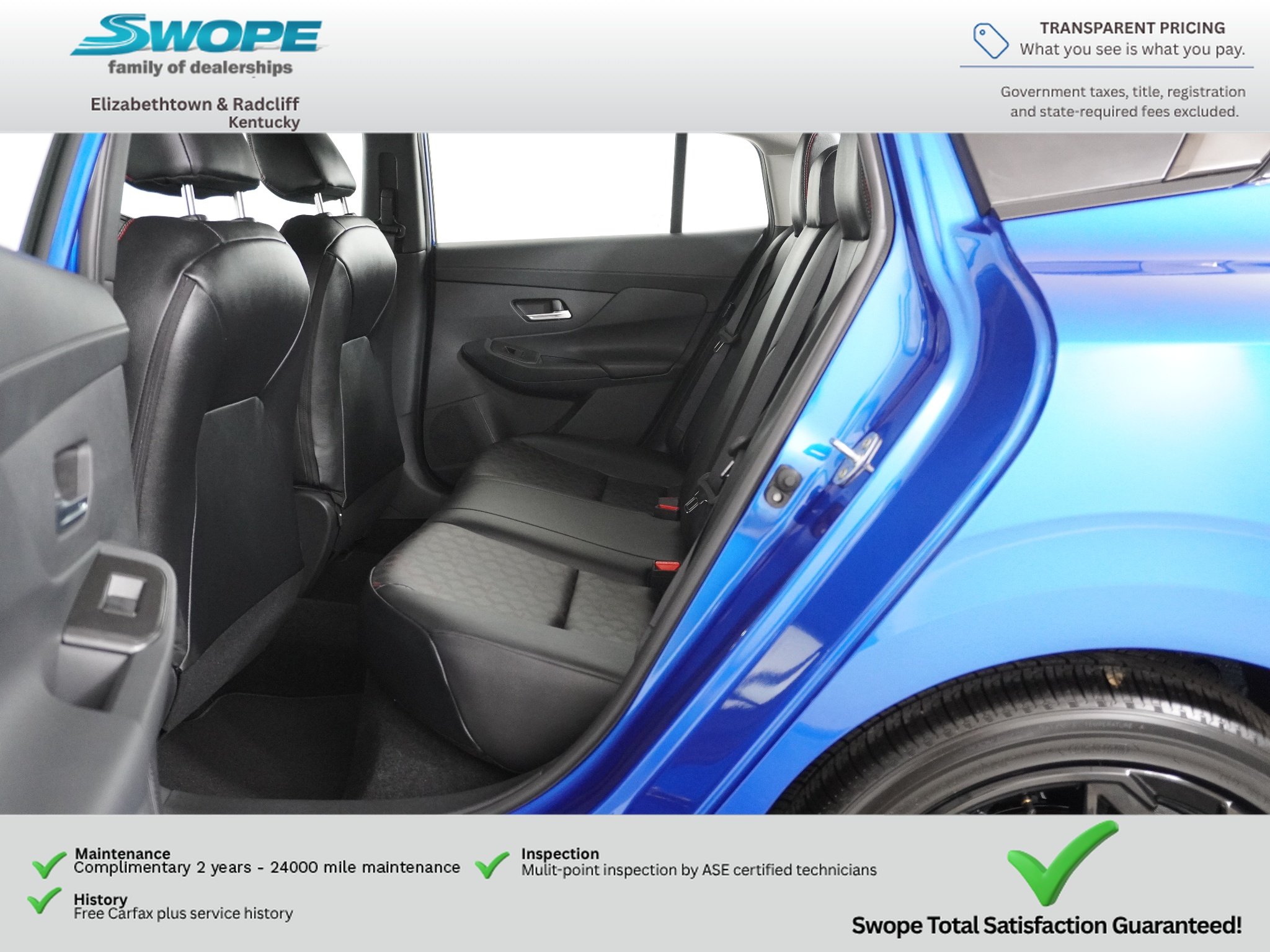 New 2027 Bluestone Pearl / Super Black Two-tone Nissan SR Midnight Edition image 12