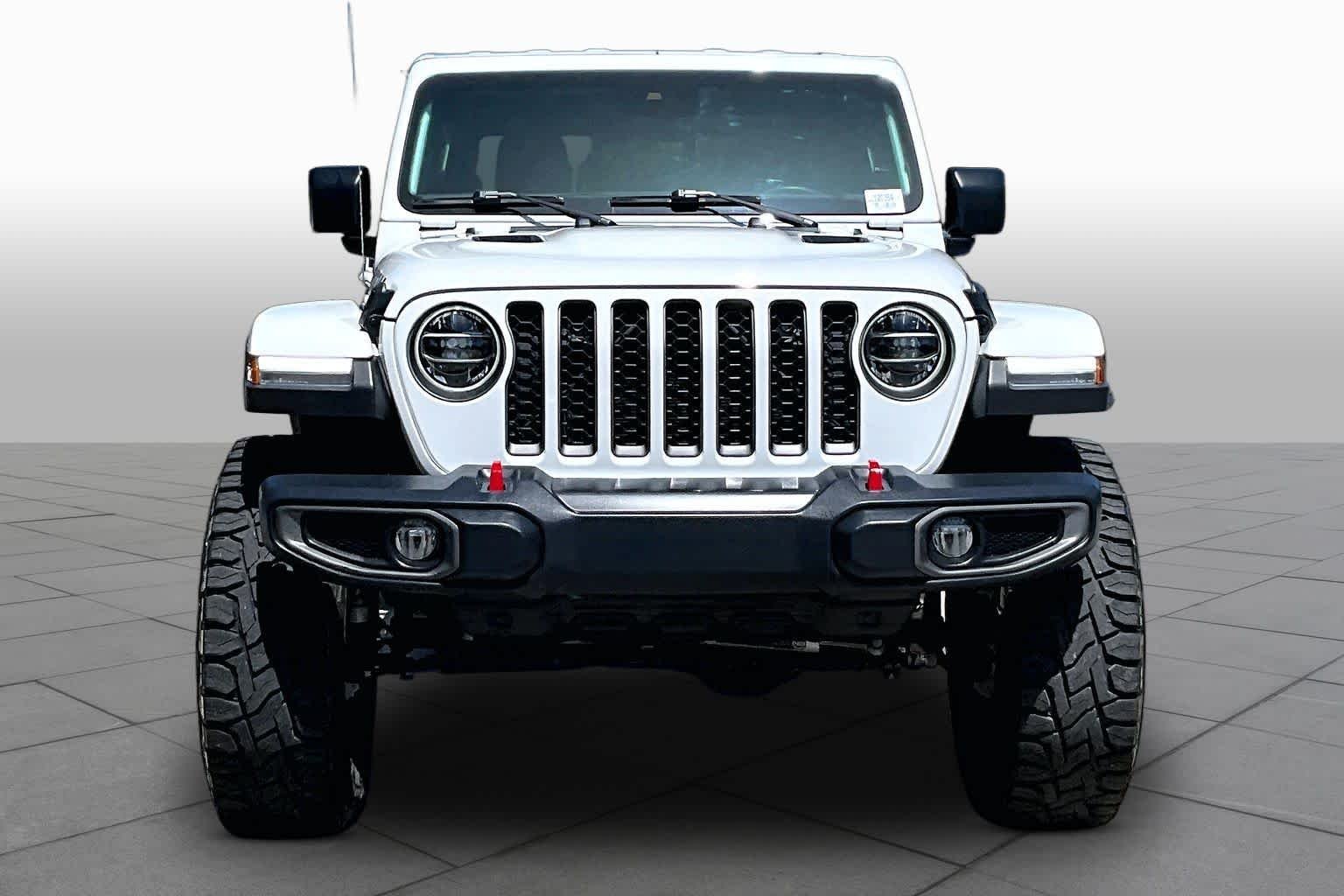 Used 2020 Bright White Clearcoat Jeep Rubicon image 4