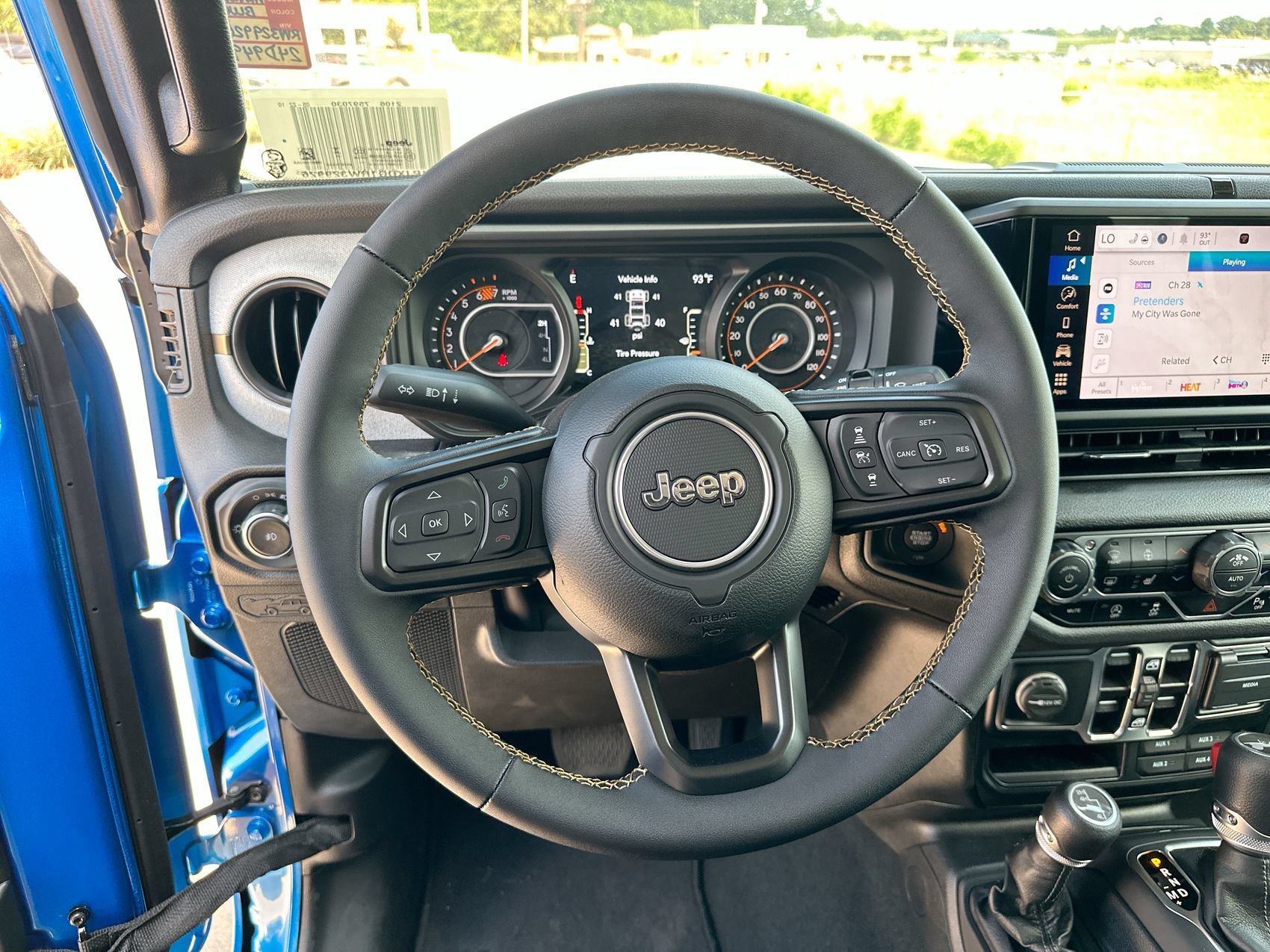 New 2024 Hydro Blue Pearlcoat Jeep Sport S image 14