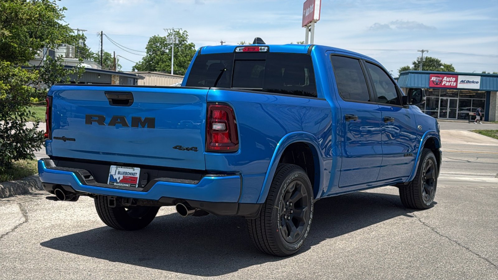 New 2026 Hydro Blue Pearl-Coat Exterior Paint RAM Lone Star image 5