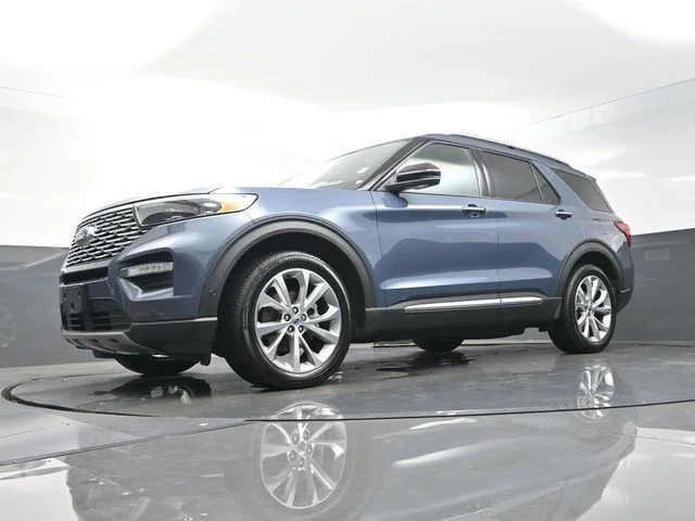 Used 2021 Blue Ford Platinum image 36