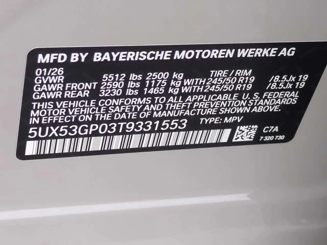 New 2026 Dune Grey Metallic BMW 30 xDrive image 36