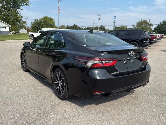 Used 2023 Midnight Black Metallic Toyota SE image 19
