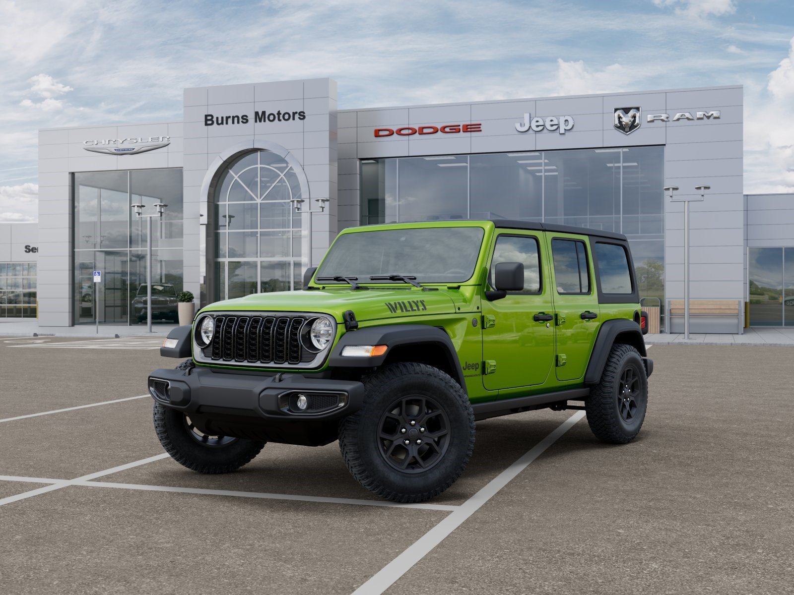 New 2026 Mojito Clearcoat Jeep Willys 4-Door image 1