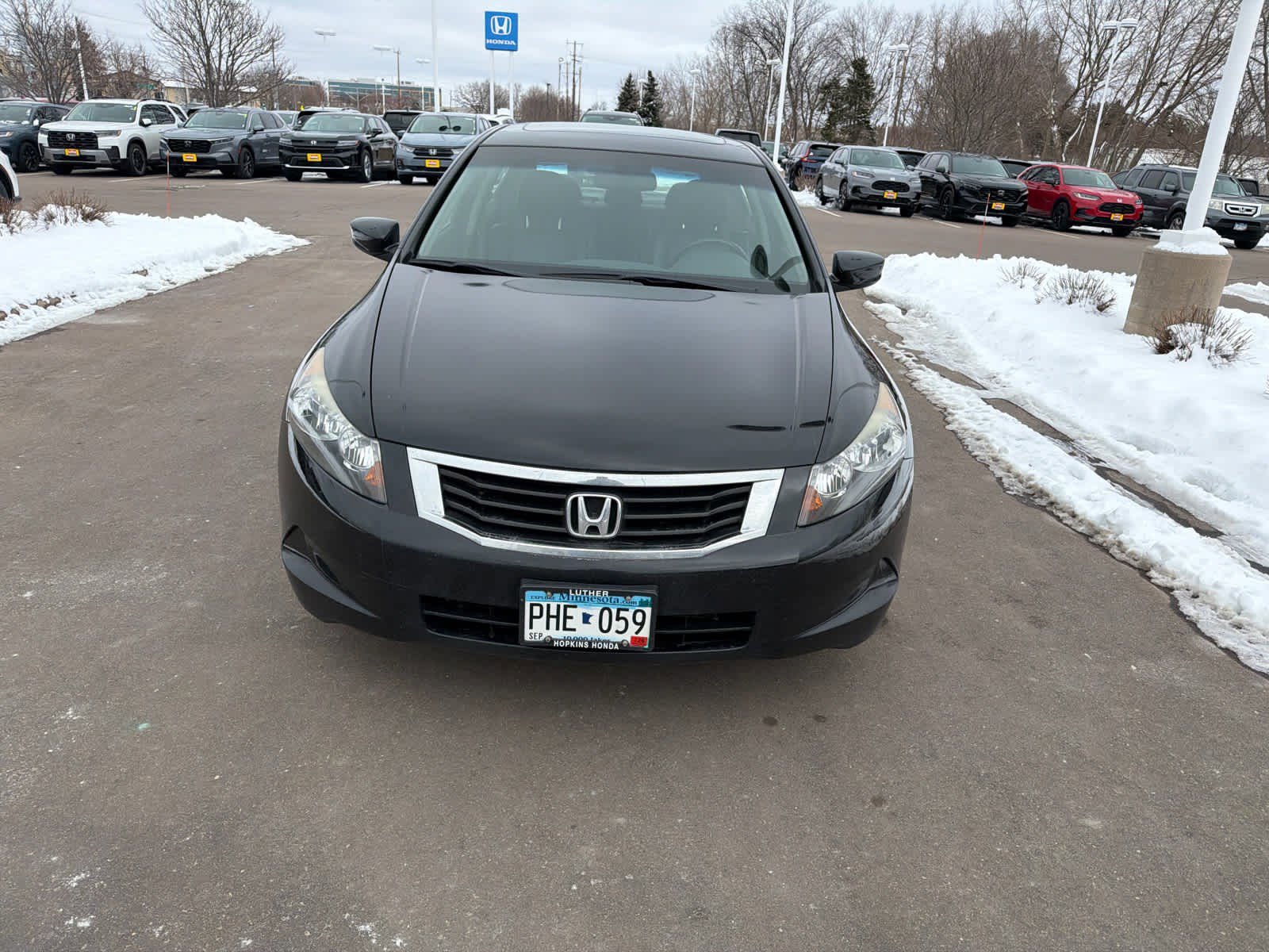Used 2009 Honda Accord EX-L with VIN 1HGCP26899A023867 for sale in Hopkins, Minnesota